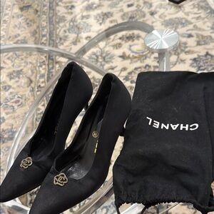 CHANEL Black Heels Timeless Elegance